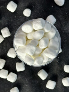 bowl of marshmallows